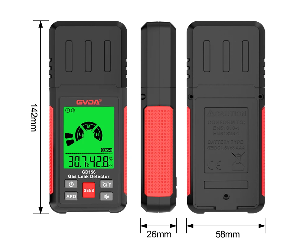 11. gas detector alarm