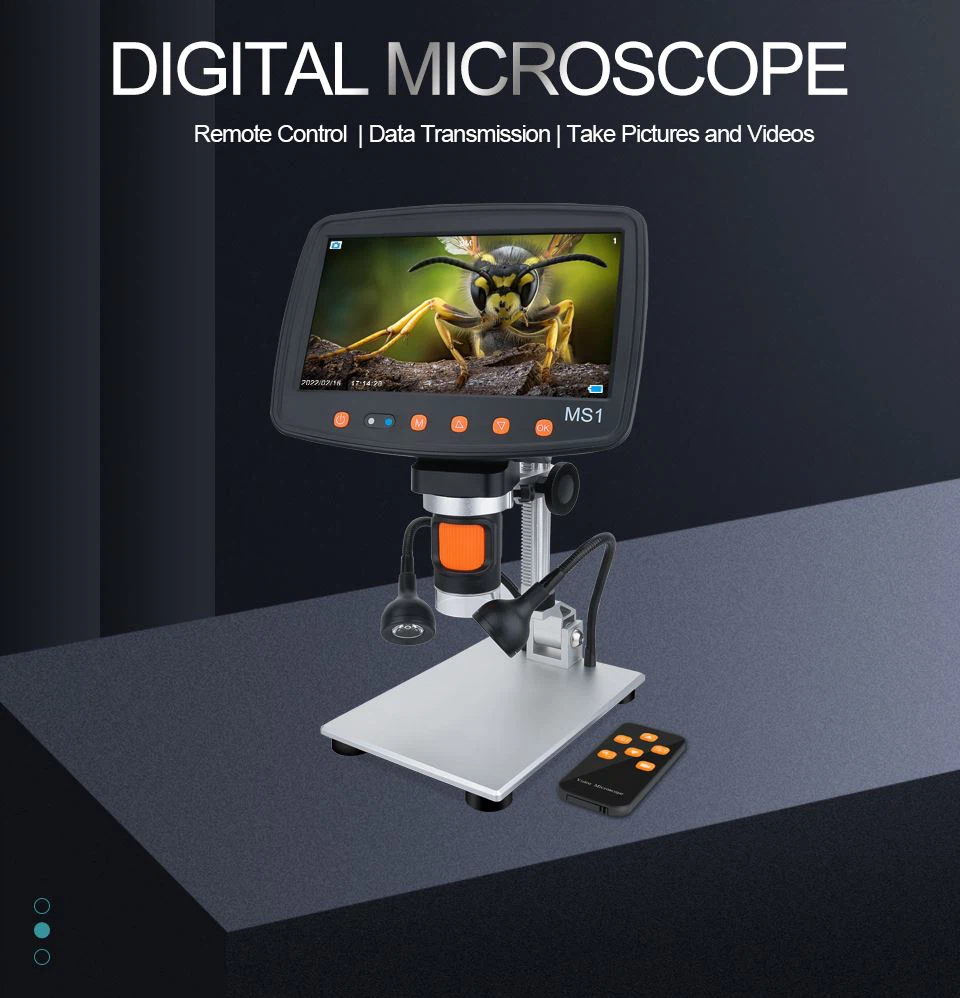 Sådan bruges digitalt mikroskop og softwarefunktioner