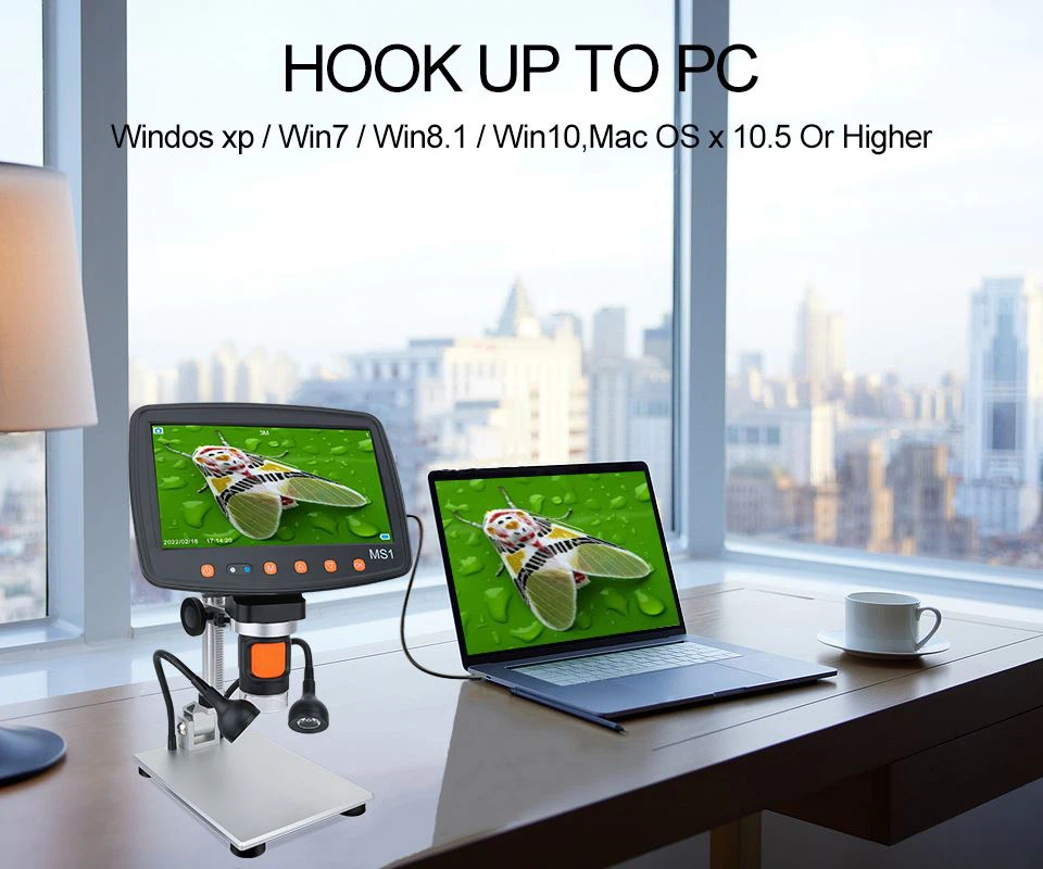 Beskyt dit digitale mikroskop