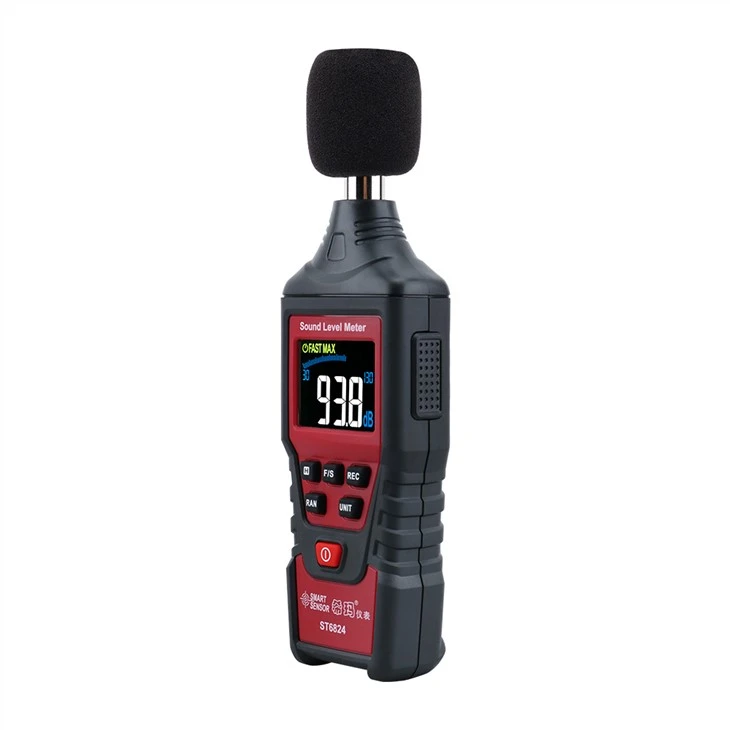 Lyd Stemme Decibel Støjniveau Audio Tester