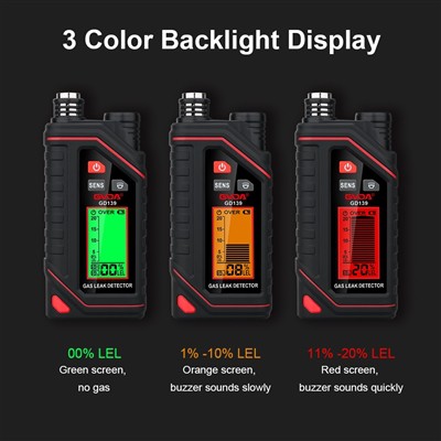 6 trin for at bruge en gasdetektor